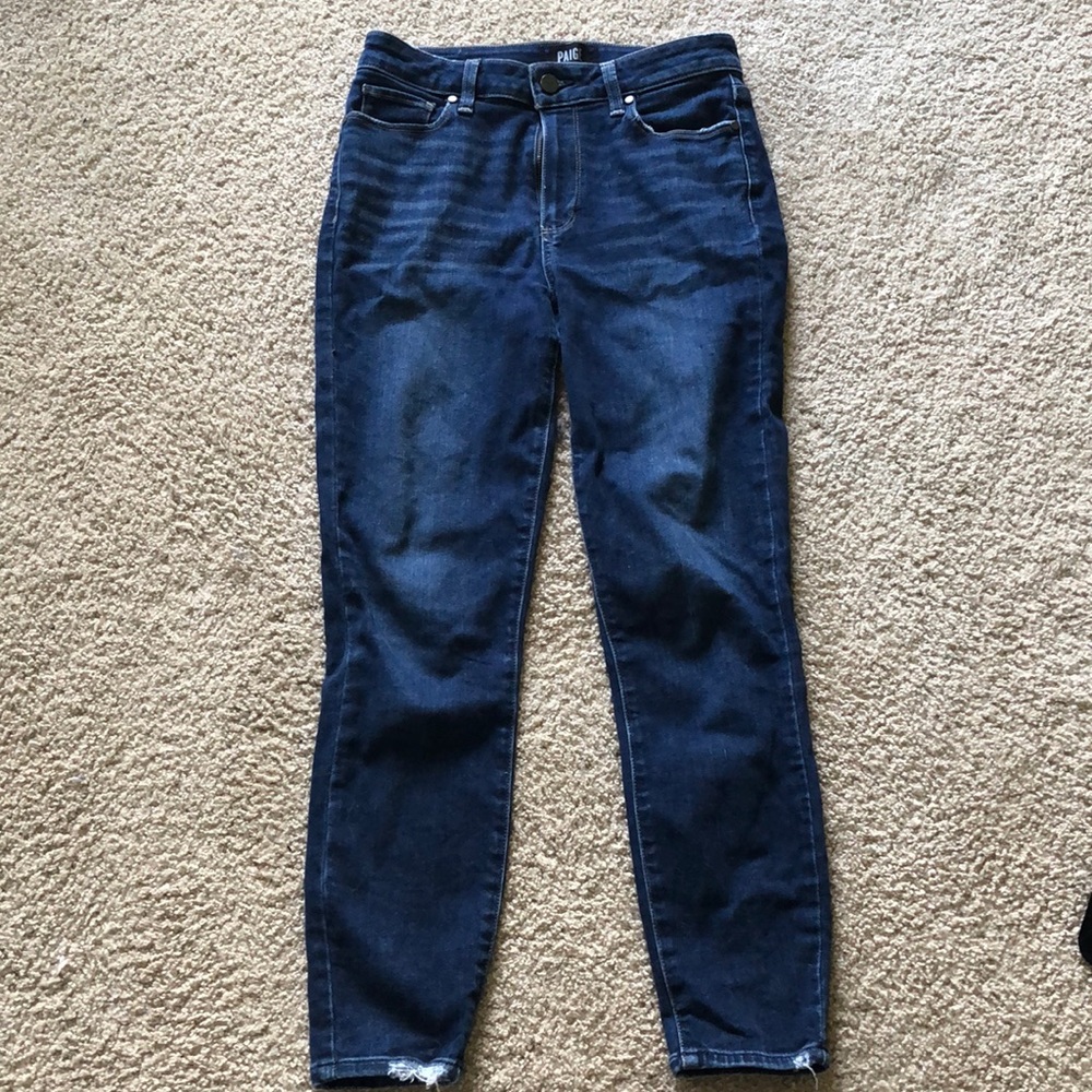 Paige Hoxton crop skinny jeans